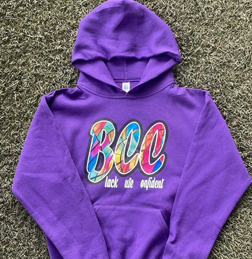 Girls Purple BCC Hoodie